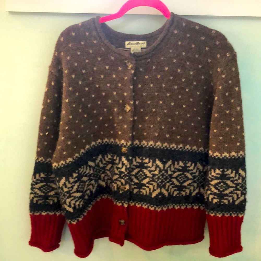 Wool/alpaca sweater